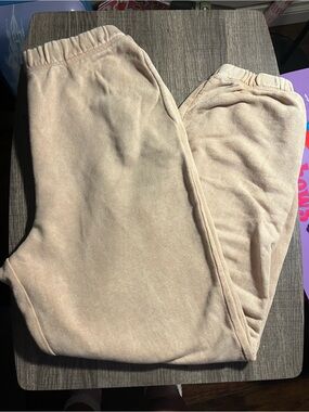 Jluxlabel tan jogger pants